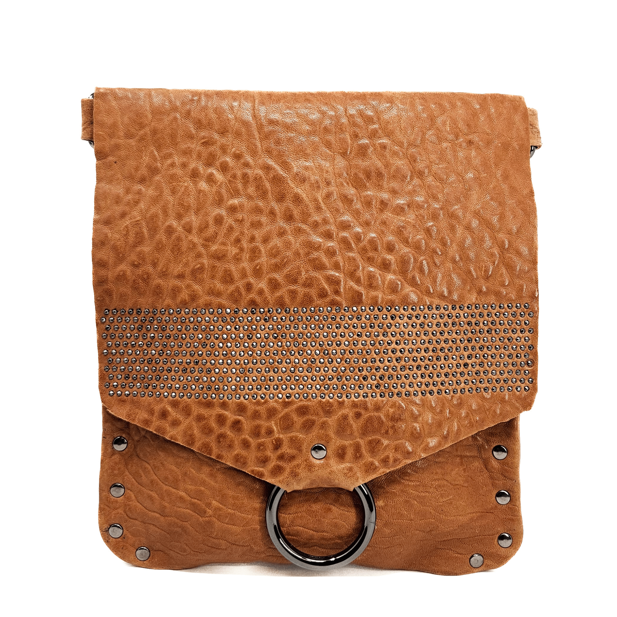 Dylan Cognac Leather Cross Body Bag