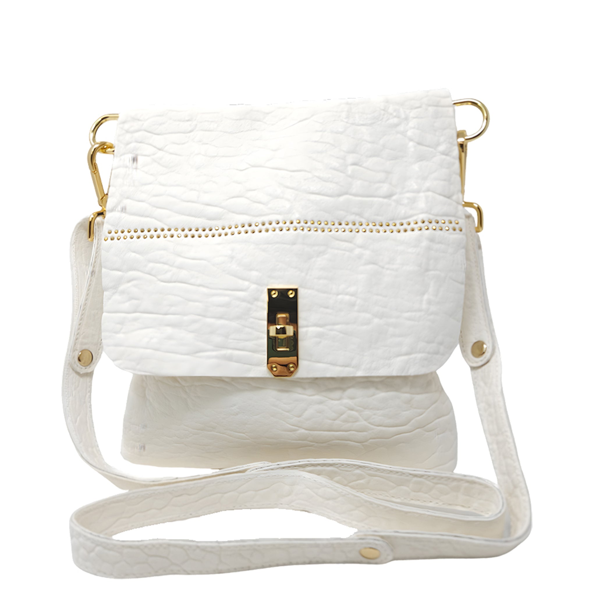 White 2024 messenger bag