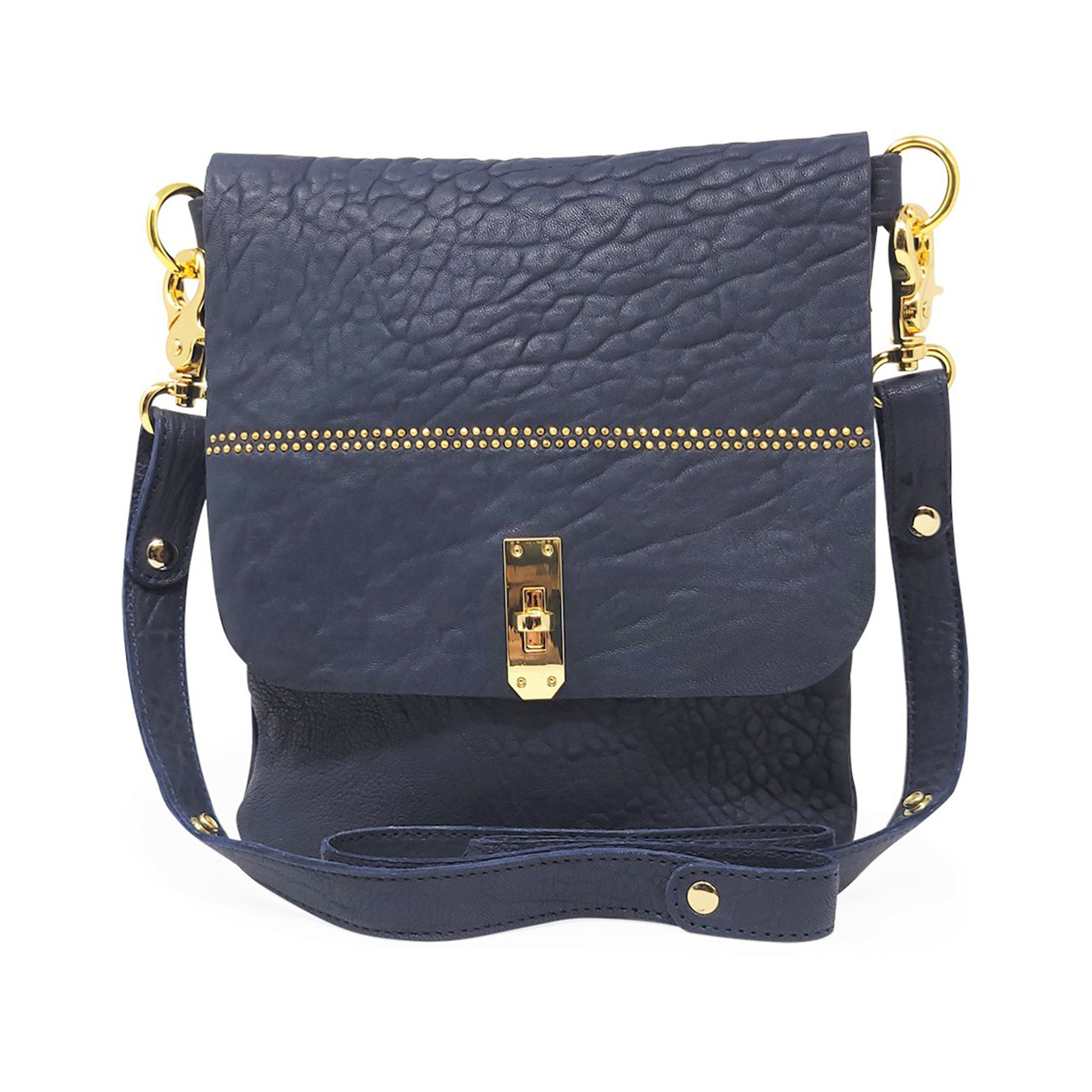 ショルダーバッグ・ポシェット IUGAMAKARAS Studded Nylon Shoulder Bag 5FT225 IUGAMAKARAS Studded Nylon Shoulder Bag